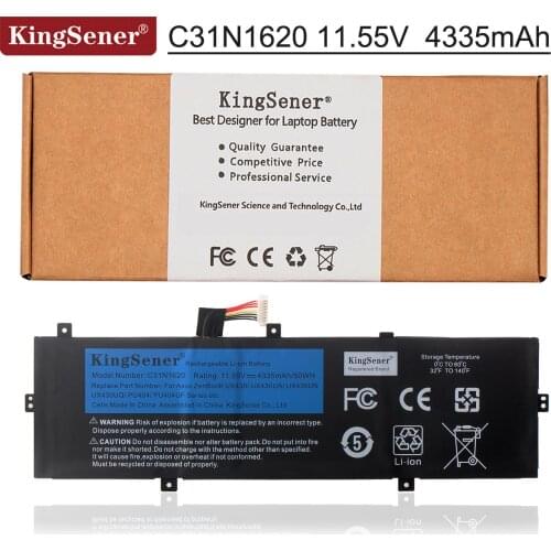 Kingsener C31N1620 Laptop Battery for Asus ZenBook UX430 UX430UQ UX430UQ-GV015T PRO PU404 PU404UF 11.55V 50WH