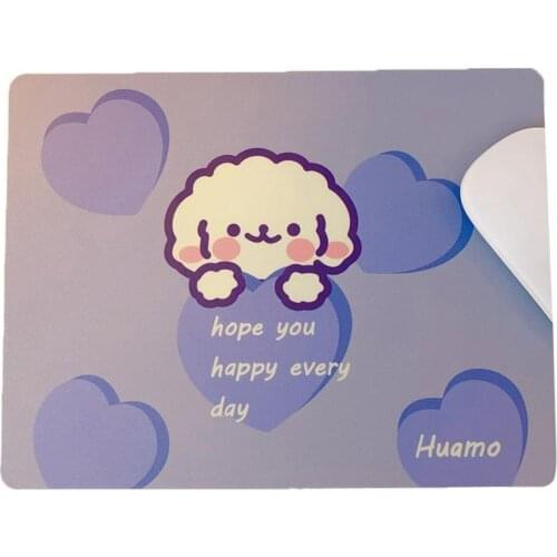 Soft Non-slip Cute Cartoon Mouse Pad Computer Protection Mousepad for Notebook