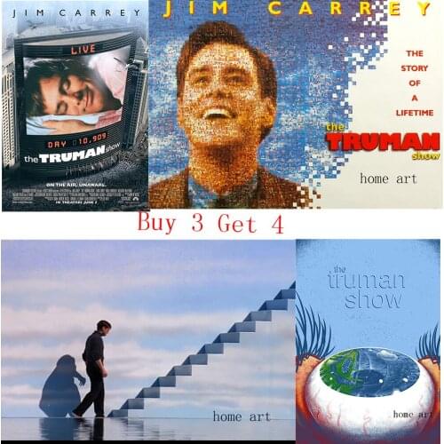 Truman show poster Poster Clear Image Wall Stickers Home Decoration Good Quality Prints White Coated Paper