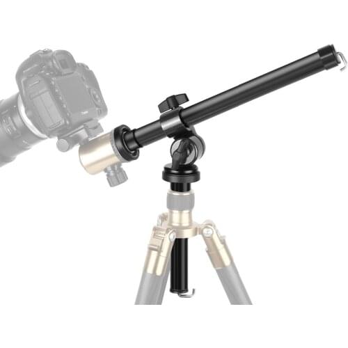 Neewer Camera Tripod Boom Arm: External Multi-Angle Center Column Extension Arm for Studio Outdoor Macro Over Head Shooting
