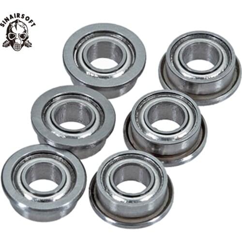 SINAIRSOFT 6PCS/SET 6mm Stainless Steel High Precision Ball Bearing For Airsoft AEG Gearbox Hunting Gun Accessories