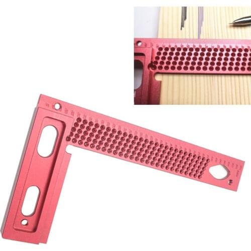 T-200 Precision Woodworking scribe Aluminum Hole Scribing Gauge Woodworking Carpenter Scriber Marking Device