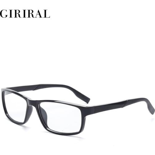 TR90 men eyeglass frame prescription clear optical myopia fashion vintage retro glasses frame #YX0198