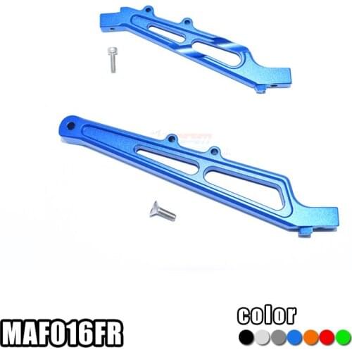 GPM Heavy Duty Aluminum Front and Rear Chassis Brace Support Frame Set for Arrma 1/7 Limitless INFRACTION