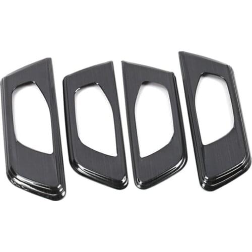 Inner Door Handle Bowl Cover Trim for Honda CRV CR-V 2017-2021 Car Decorative Frame Stainless Steel Accessories, 4PCS