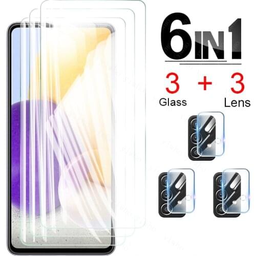 A 72 Lens glass for galaxy a52 verre trempe samsung galaxy a72 a72 a32 a52 5g screen protector a52 2021 glass for samsung a72