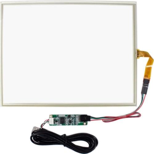 12.1inch 4-Wire Touch Panel USB Controller card for 12.1inch 1024x768 LCD Screen