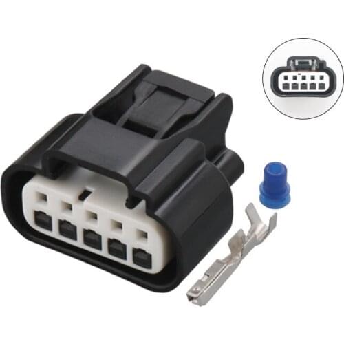 10pcs/lot Electric Female 5 Pin Waterproof Connector Housing Plug 11904 For Toyoya 7283-5529