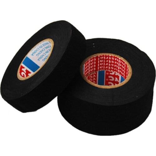 80% Hot Sale 19mmx15m Universal Heat Resistant Nap Adhesive Cloth Electrical Automotive Tape