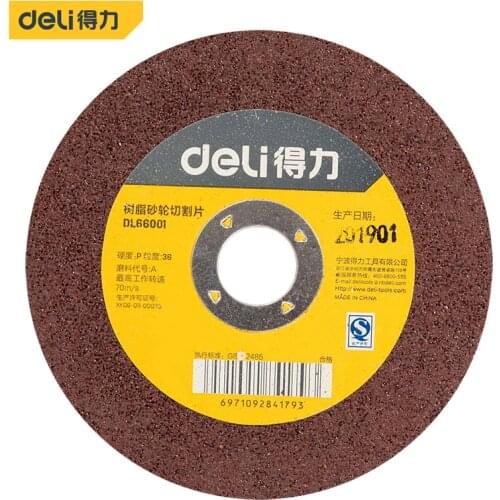 Deli 100mm Metal Cutting Wheel Resin Cutting Angle Grinder Disc Ultrathin for Metal Iron Stainles Steel Grinding Blade Cutter