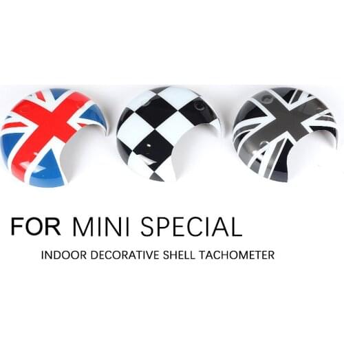 For Mini Cooper Tachometer Cover Stickers Union Jack Car Interior Decoration Accessories for R55 R56 R57 R58 R59 R60 Countryman