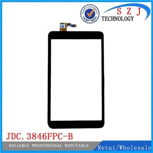 New 8'' inch Capacitive Touch screen panel digitizer sensor for JDC3846FPC-B LJ3665B Tablet PC Free shipping