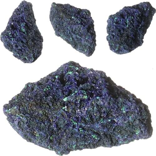 Natural Azurite Malachite Crystal Mineral Specimen Reiki Stone Gemstone Jewelry Making Home Decorations