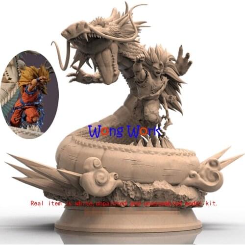 Wong Work Unpainted 23cmH 3D Printing Unassembled Garage Kits GK Model Kit Figure Statue TTG-210518-69