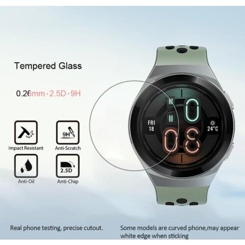 Screen Protector For Huawei Watch GT2E Watch Film Strap Smart Watch Full Soft Glass For Huawei Watch GT2E Watch