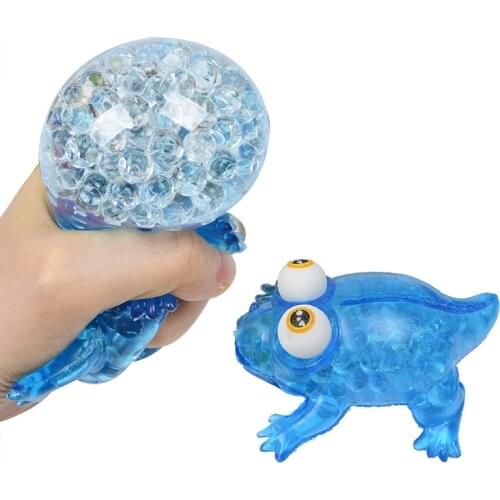 ZK20 Stress Ball Squishy Squeeze popit Fidget Toy Box Decompression Rubber Bubble Big Beads Crocodile Toys Adult Stress Relieve