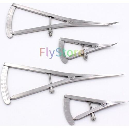 1 stainless steel autoclave caliper dental elbow caliper caliper screw lock dentist material