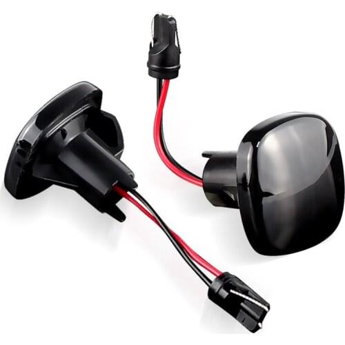 2Pcs For Audi A3 8L A4 8D A4 S4 B5 A8 D2 Amber LED Turn Signal Side Marker Light Repeater Lamp Sequential Indicator 1994-2000