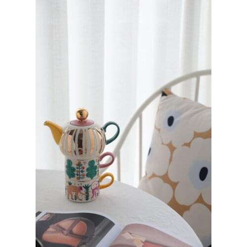 English Tea Set Tea Cup Set The Colour of Ceramic Tea Set By Hand Kung Fu Tea Set Luxury Tea Set Tea Pot Set