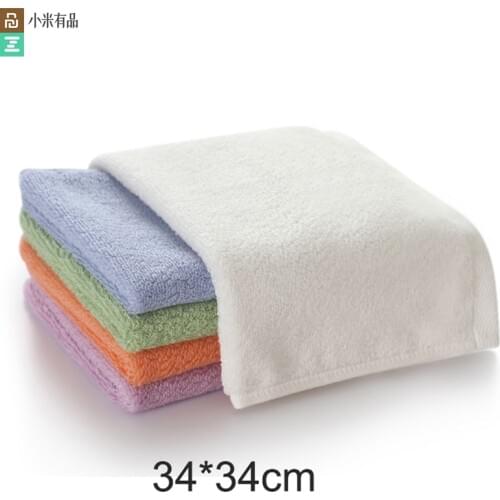 Original Youpin ZSH Polyegiene Antibacterical Towel Young Series 100% Cotton 5 Colors Highly Absorbent Bath Face Hand Towel