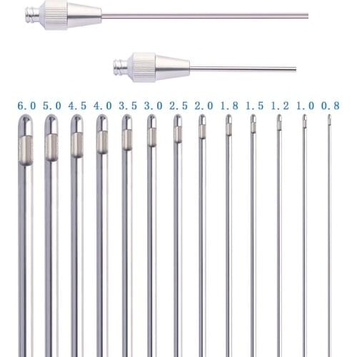 Single Hole Needle Fat Infiltration Cannulas Autoclavable Liposuction Instrument