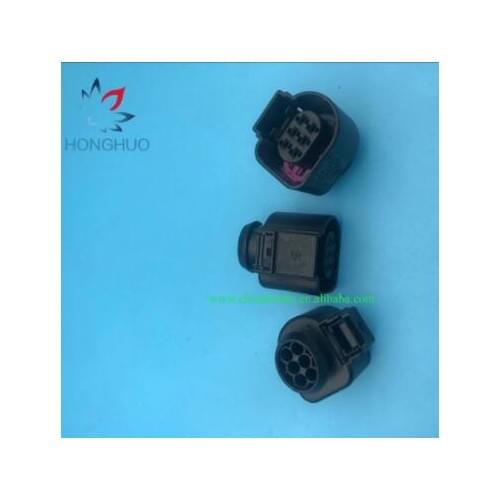 Free shipping6 Way vehicle speed Accelerator pedal automotive LSU 4.9 Oxygen Sensor Connector 1928404669/1 928 404 669/4H0973713