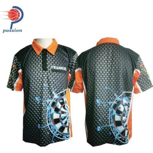 Breathable material adult sizes dart shirts