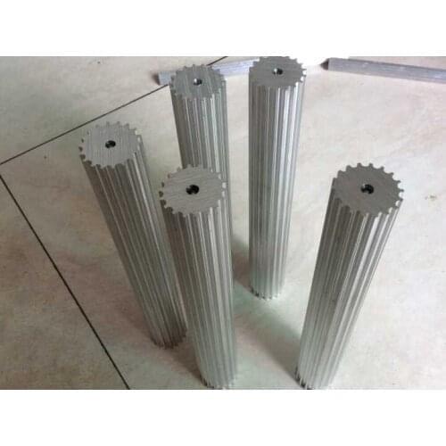 Best value cheap price 50mm length 16 teeth HTD3M aluiminum alloy timing gear