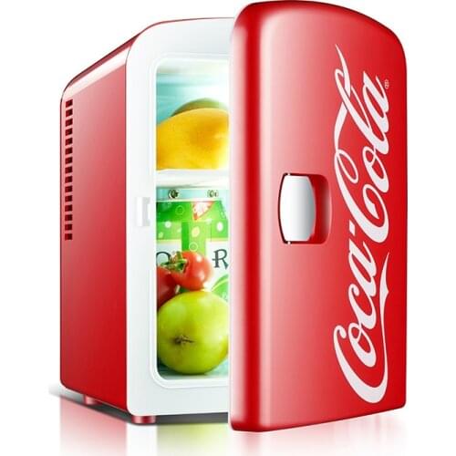 Mini Refrigerator Portable Car Home Dual-use Portable Mini Fridge Dormitory Student Heating Cooling Box Car Dc 12v Refrigeration