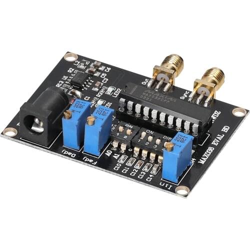 Max038 Module Signal Generator Sine Triangular Square Waves 0.1Hz-20MHz Frequency Adjustable 15%-85% Duty Ratio Controllable