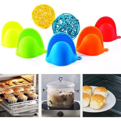 Non-Slip Glove,Non-Slip Gripper Pot Holder,Silicone Baking Tools,Heat Insulation Glove,Silicone Hand Clip,Silicone,Non-Slip Insu