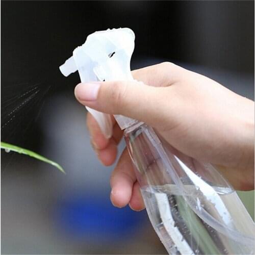 New 200 ml Plastic Cleaning Hand Trigger Spray Bottle Empty Garden Water Clear
