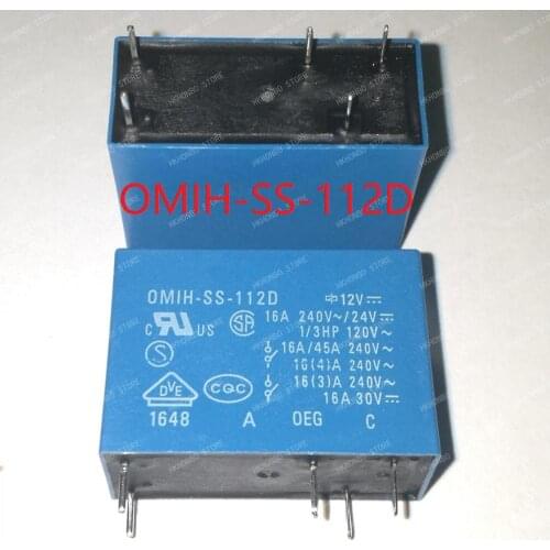 New Power Relay OMIH-SS-112D 112L 124L 148L OMIH-SS-105LM 112LM 124LM 148LM OMIH-SS-124DM