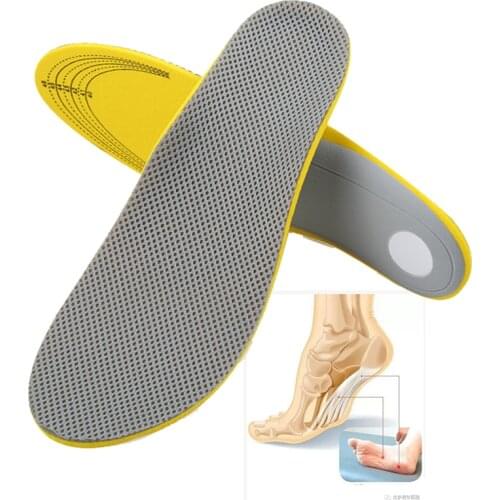 Orthopedic Insoles Orthotics Flat Foot Health Sole Pad For Shoes Insert Arch Support Pad For Plantar fasciitis Feet Care Insoles
