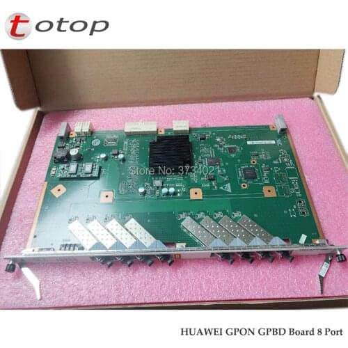 Huawei 8 PON Ports GPON Board GPBH GPBD Service Board with 8Pcs B+ C+ C++ SFP Modules use for OLT MA5608T MA5683T MA5680T