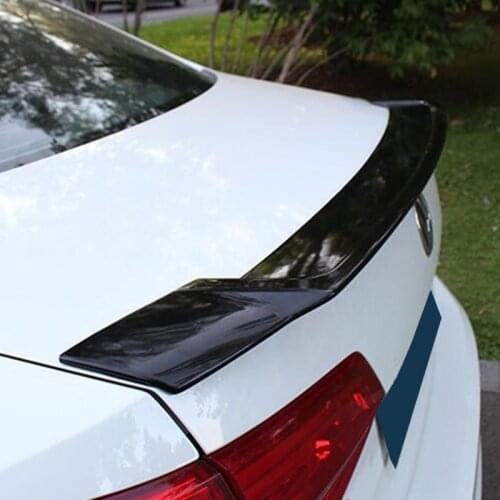 Car Trunk Spoiler Carbon Fiber FRP Auto Rear Trunk Wing Refit Accessories Spoiler For Volkswagen Sagitar Jetta 2012 - 2018