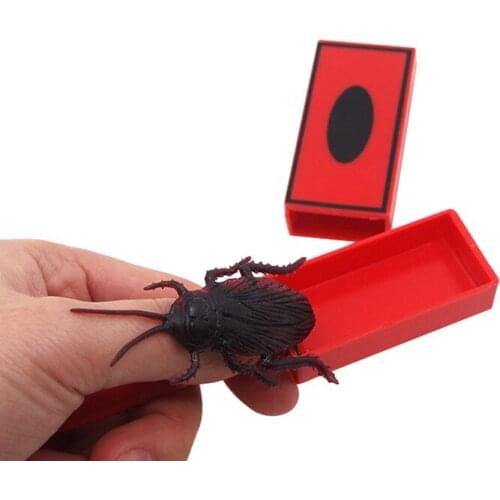 Terror Cockroach Illusion Magic Trick Appearing Stage Close Up Street Bar Party Gimmick Props Classic Toy Funny
