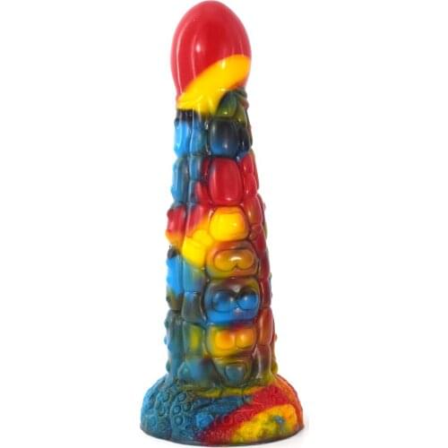 Super Cool Design Huge Silicone Anal Animal Dildo Sex Toys Anal Butt Plugs Vaginal Stimulator Anus Dilator Men Women Sex Shop