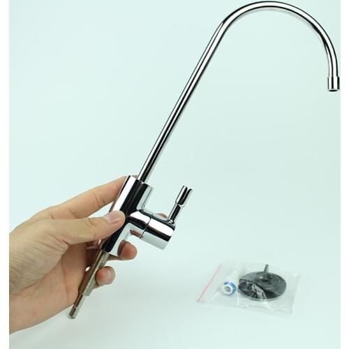 1/4'' Stainless Steel Kitchen Drinking Water Tap For Filter Purify System