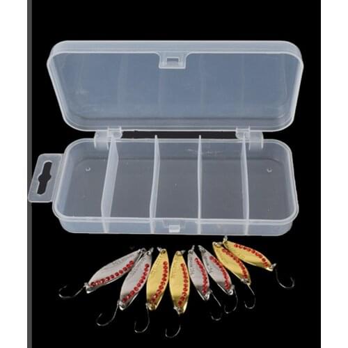 10pcs box kit/pack 2.5g/3.5g light weight trout fishing metal lureleech sequined suit golden/silver 2 color choice pesca bait