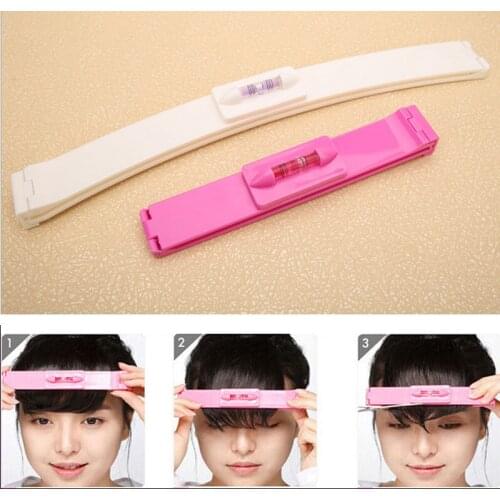 2pcs/set Fashion DIY Professional Bangs Hair Cutting Clip Comb Hairstyle Typing Trim Tool Factory Price