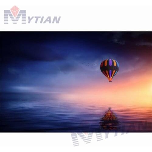5D DIY Full Drill Diamond Painting Cross Stitch Hot Ai Balloon Lake Diamond Embroidery Mosaic Rhinestone Picture Home Decoration