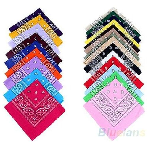 Hip-hop bandanas for Male female men women head scarf Scarves multi colour style Wristband 9737
