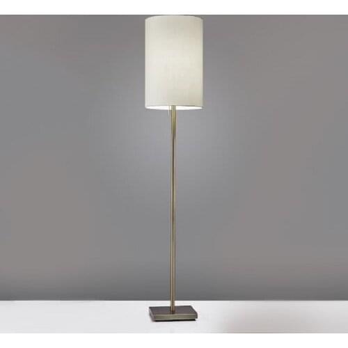 French modern creative Nordic bedroom iron floor lamp living room simple bedside vertical table lamp sofa floor lamp