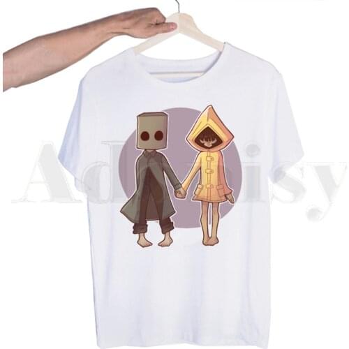 Little Nightmares Six Maw Design Nightmare Tshirts Men Fashion Summer T-shirts Tshirt Top Tees Streetwear Harajuku Funny