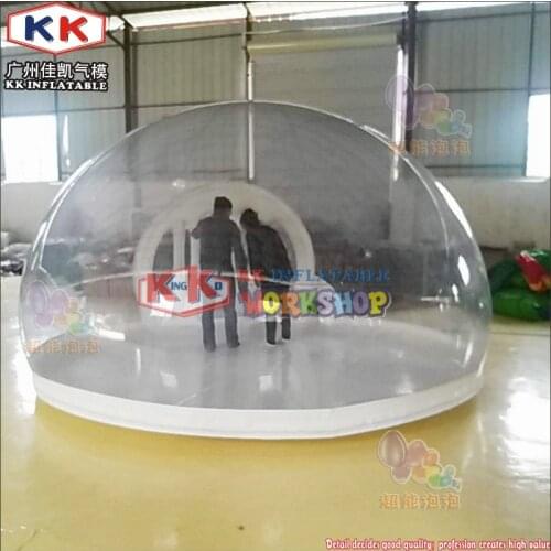 Crystal Camping Inflatable Bubble Tent For Rent, Lawn Inflatable Bubble Room Hotel