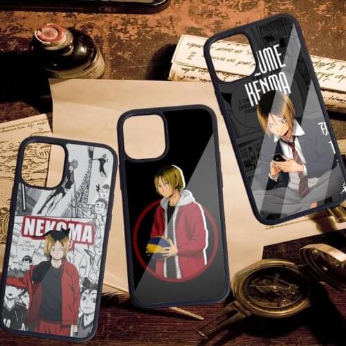 Kenma Kozume Haikyuu Phone Case PC for iPhone 11 12 pro XS MAX 8 7 6 6S Plus X 5S SE 2020 XR