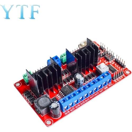 L298N V3 / four DC stepper motor driver module driver integrated WIFI-powered car driver board