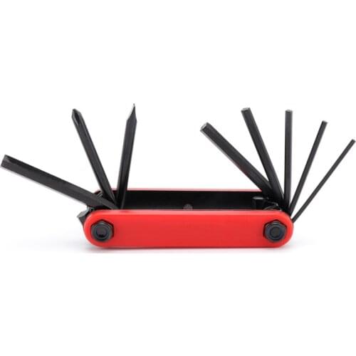 6 In 1 Multifunctional Bicycle Repair Tool Portable Mountain Road Bike Combination Tool Loading Folding Cycling Reaoir Tool