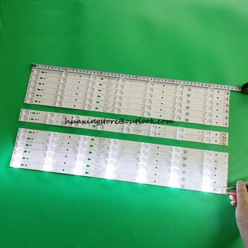 New 14 PCS/set LED Backlight strip for LT-55C550 LED55D08B-ZC14CG-02 LED55D07A-ZC14CG-02 30355008225 30355007206 LED55D8 LED55D7